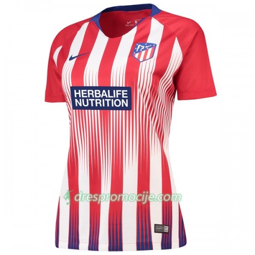 Atlético Madrid Dres Ženska Domaći 2018/19 Kratkih Rukava Atlético Madrid Dres Ženska Domaći 2018/19 Kratkih Rukava